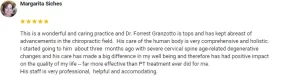 Chiropractic San Diego CA Margarita Siches Testimonial